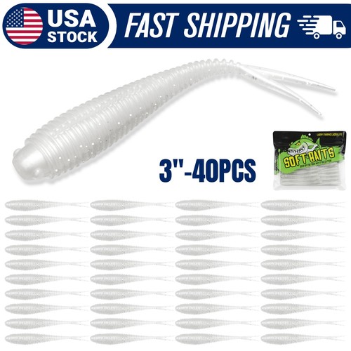 40pcs soft plastic baits - soft,