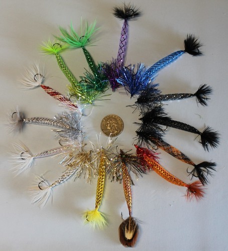 Totally tubular mylar baitfish - mylar,