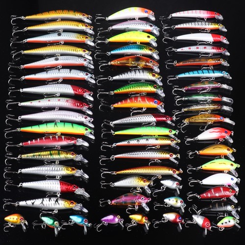 56pcs minnow fishing - minnow,